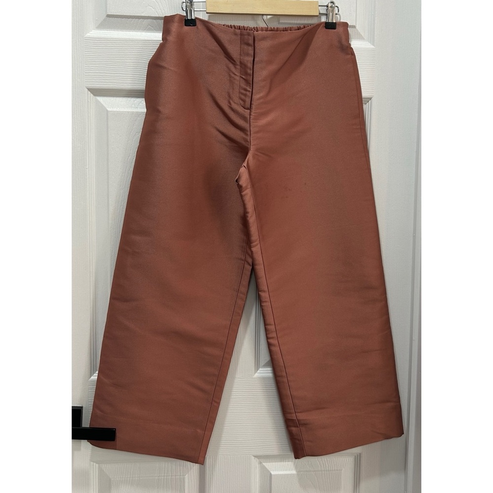 COS Rust Ankle Cropped Pants